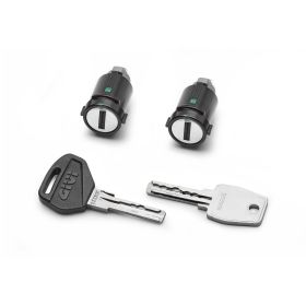 GIVI SMART SECURITY LOCK Schlüsselvereinheitlichungs-Bausatz mit 2 Schlössern
