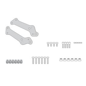 GIVI SR1156 Monokey/Monolock rear rack without plate