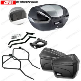 KIT GIVI TRUNK V47NT UND SUITCASES E22N