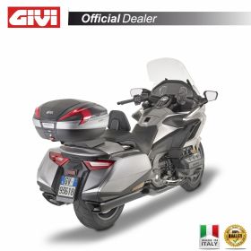 Portapacchi Monokey GIVI SRA1172 alluminio anodizzato con piastra