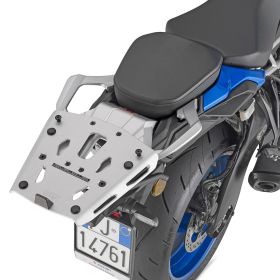 Portapacchi Monokey GIVI SRA3128 alluminio anodizzato con piastra