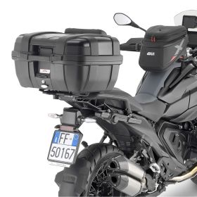 GIVI SRA5143 Monokey rear rack anodized aluminum with plate