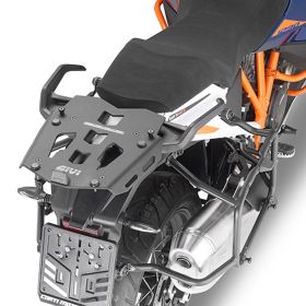 Portapacchi Monokey GIVI SRA7713 alluminio anodizzato con piastra