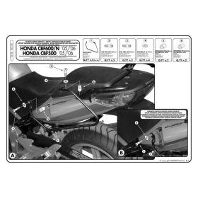 GIVI T218 Side frames