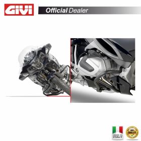 Paramotore nero GIVI tubolare per BMW R 1250 RT