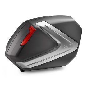 GIVI V37 Pair of Monokey Side cases black red 37L