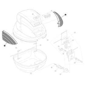 Catadriotti GIVI per bauletto E370