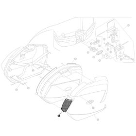 GIVI Katadioptrisch für V35 Koffer