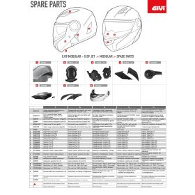 HELMPOLSTERUNG GIVI Z222861R