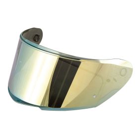 Gelbes Spiegelvisier Pinlock bereit für den GIVI 50.6 Sport 50.9 Helm