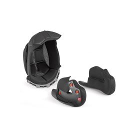 Interno Imbottitura Casco Completo Grigio per GIVI X25 / X27 Taglia XXL