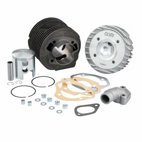 Cilindro GORI Racing in ghisa nodulare 66,0mm con testa e collettore daspirazione