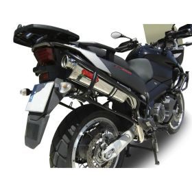 GPR Trioval Slip-on Auspuffanlagen genehmigt für Aprilia ETV Caponord 1000 Rally