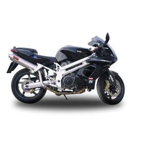 GPR high trioval slip-on exhausts approved for Aprilia SL/Falco 1000