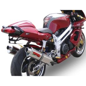 GPR Trioval Slip-on Auspuffanlagen genehmigt für Aprilia RSV 1000 R Factory 2006-2010