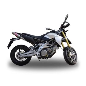 GPR Deeptone Inox Slip-On Racing Mufflers for Aprilia Dorsoduro 900