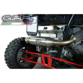 GPR power bomb slip-on exhaust for Polaris RZR XP 1000