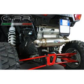 GPR power bomb slip-on exhaust for Polaris RZR XP 1000