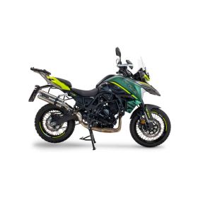 GPR Dual Edelstahl Slip-On Auspuff für Benelli TRK 702 X