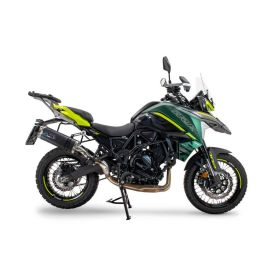 GPR dual poppy slip-on exhaust for Benelli TRK 702 X