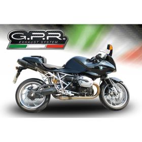 GPR Slip-on Auspuffanlagen Fury Poppy genehmigt für BMW R 1200 S