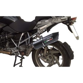GPR Slip-On Auspuff Furore Schwarz für BMW R 1200 GS/Adventure 2010-2012