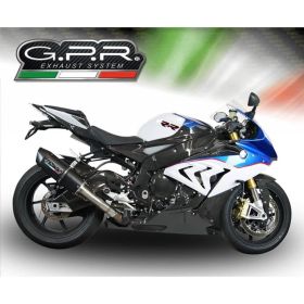GPR Slip-On Auspuff Furore Schwarz für BMW S 1000 RR/M