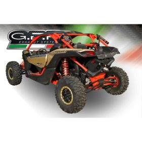 Marmitta slip-on GPR deeptone atv per can am maverick x3 turbo buggy