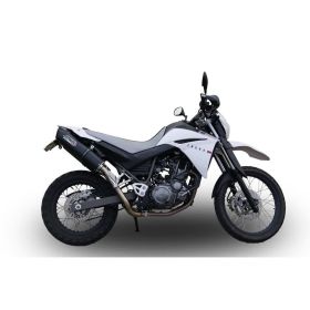 Marmitte Slip-on GPR con catalizzatore furore nero omologate per yamaha xt 660 x-r