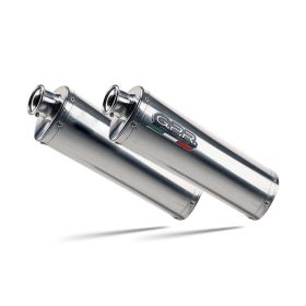 Silencieux GPR Slip-on avec catalyseur Trioval approuvé pour Suzuki V-Strom DL 1000