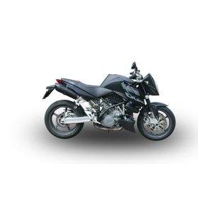 GPR Slip-On-Auspuffanlagen mit Black Fury Katalysator genehmigt für KTM Superduke 990/R