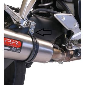 GPR Deeptone Silencieux Slip-On Acier Inoxydable Approuvé pour Yamaha FZ1/Fazer 1000