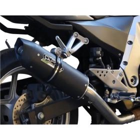 Marmitta slip-on GPR furore nero omologata per kawasaki z 750/s