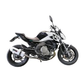 GPR Albus Evo4 Slip-On Exhaust Approved for CF Moto 400 NK 2021-2023