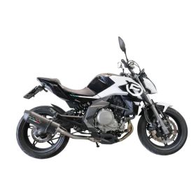 Silencieux GPR Furore Evo4 Slip-On Poppy approuvé pour CF Moto 400 NK 2021-2023