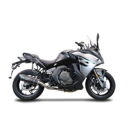 Marmitta slip-on GPR racing furore poppy per cf moto 650 gt