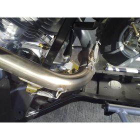Marmitta completa GPR omologata Deeptone Atv per Polaris Trail Blazer 330