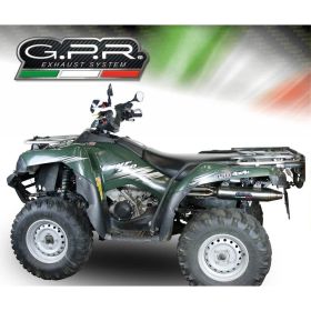 GPR vollständiger genehmigter Deeptone ATV-Auspuff für Kawasaki KVF 750
