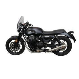 Kompletter GPR Racing Vintacone Auspuff für Moto Guzzi V7 III