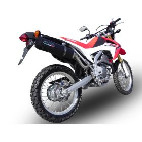 Silencieux complet GPR Furore noir homologué avec catalyseur pour Honda CRF 250 L