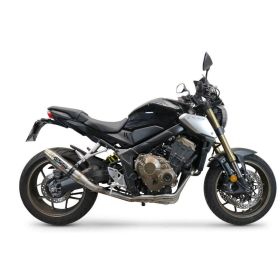 Échappement acier inox GPR deeptone complet et catalyseur pour Honda Cbr 650 F 2014-2016