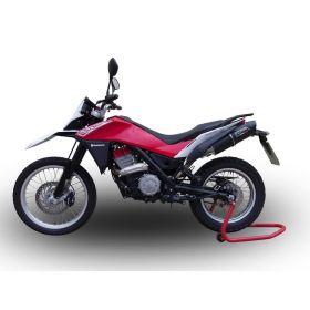 GPR complete exhaust black fury approved with catalyst for Husqvarna