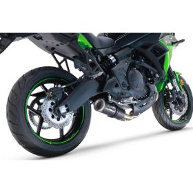 GPR Racing M3 Échappement Complet en Titane Noir pour Kawasaki Versys 650