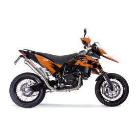 Système d'échappement Powercone Evo complet approuvé GPR pour Ktm Supermoto 690