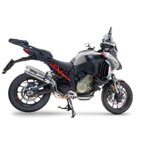 GPR dual stainless steel slip-on exhaust for Ducati Multistrada V4 Rally