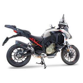 GPR Slip-On Exhaust Furore Evo4 Black for Ducati Multistrada V4 Grand Tour