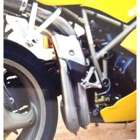 GPR genehmigte Auspuffanlagen mit vertikalem Y-Körper Furore Mohn für Ducati 748