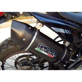 Silencieux GPR slip-on furore noir pour Derbi Terra 125 R/Adventure