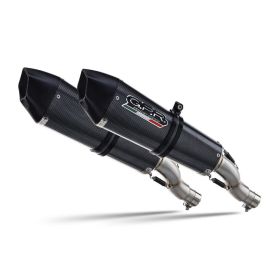 Marmitte Slip-on GPR gp evo4 poppy omologate per aprilia dorsoduro 900