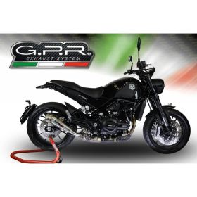 GPR Powercone Evo Slip-On Auspuff für Benelli Leoncino 500 Trail